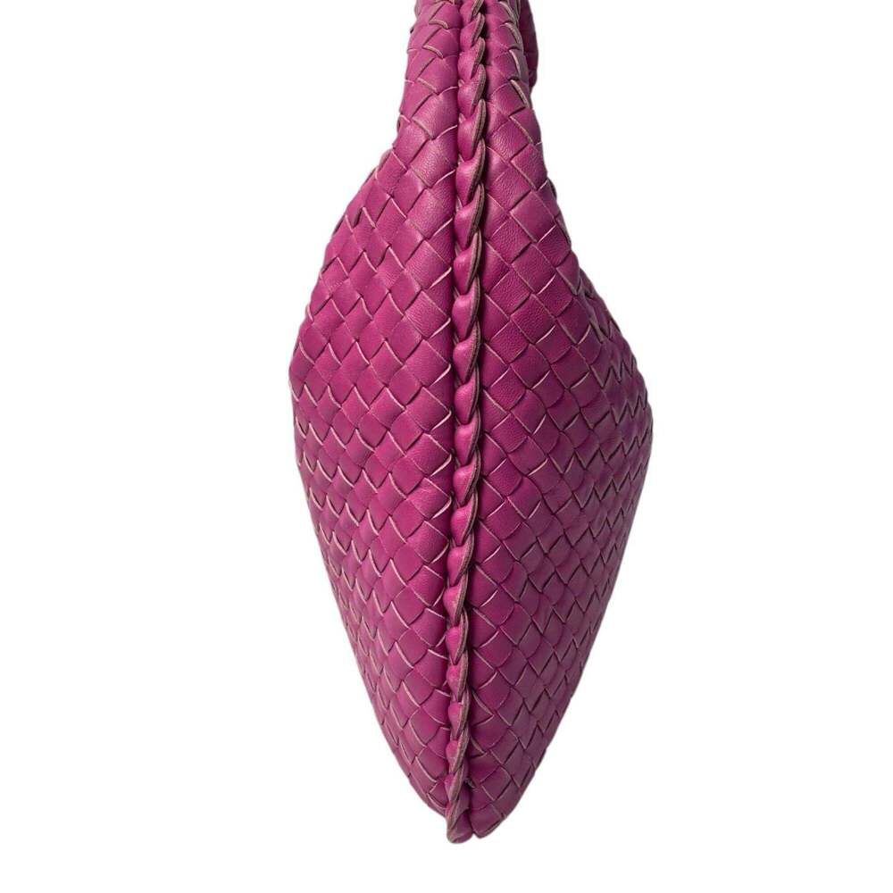BOTTEGA VENETA Pink Intrecciato Shoulder Bag - Picture 4 of 16